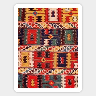 Antique Persian Qashqai Kilim Sticker